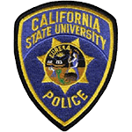 Police Patch California State University